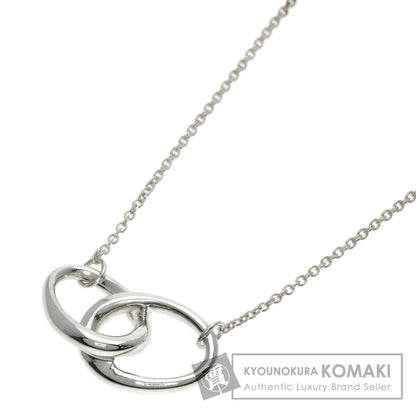 TIFFANY&Co. Double loop Necklace Silver Ladies [Used]