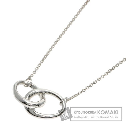 TIFFANY&Co. Double loop Necklace Silver Ladies [Used]
