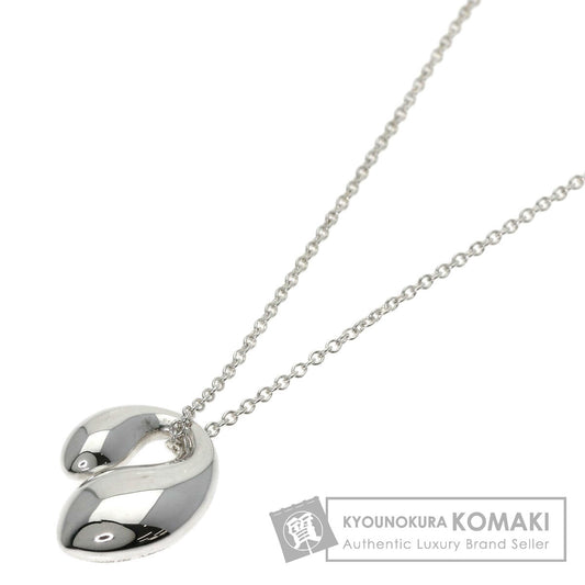 TIFFANY&Co. Double teardrop Necklace Silver Ladies [Used]