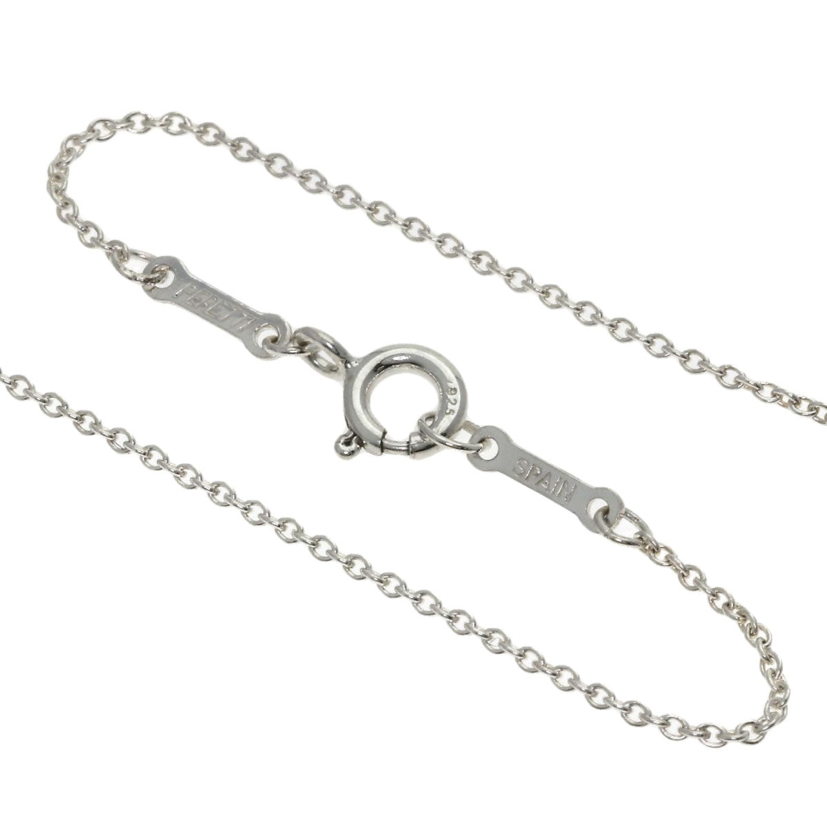 TIFFANY&Co. Double teardrop Necklace Silver Ladies [Used]