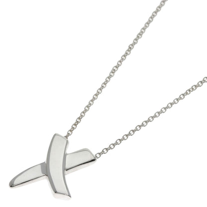 TIFFANY&Co. kiss Necklace Silver Ladies [Used]