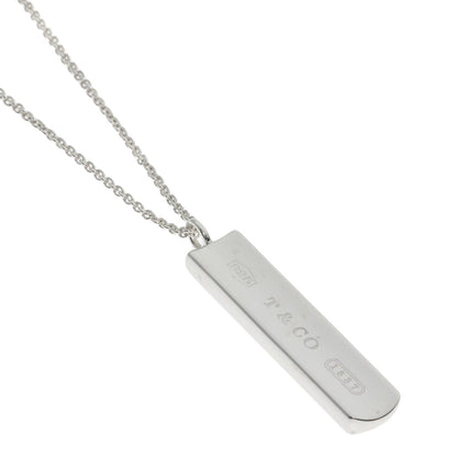 TIFFANY&Co. 1837 bar Necklace Silver Ladies [Used]