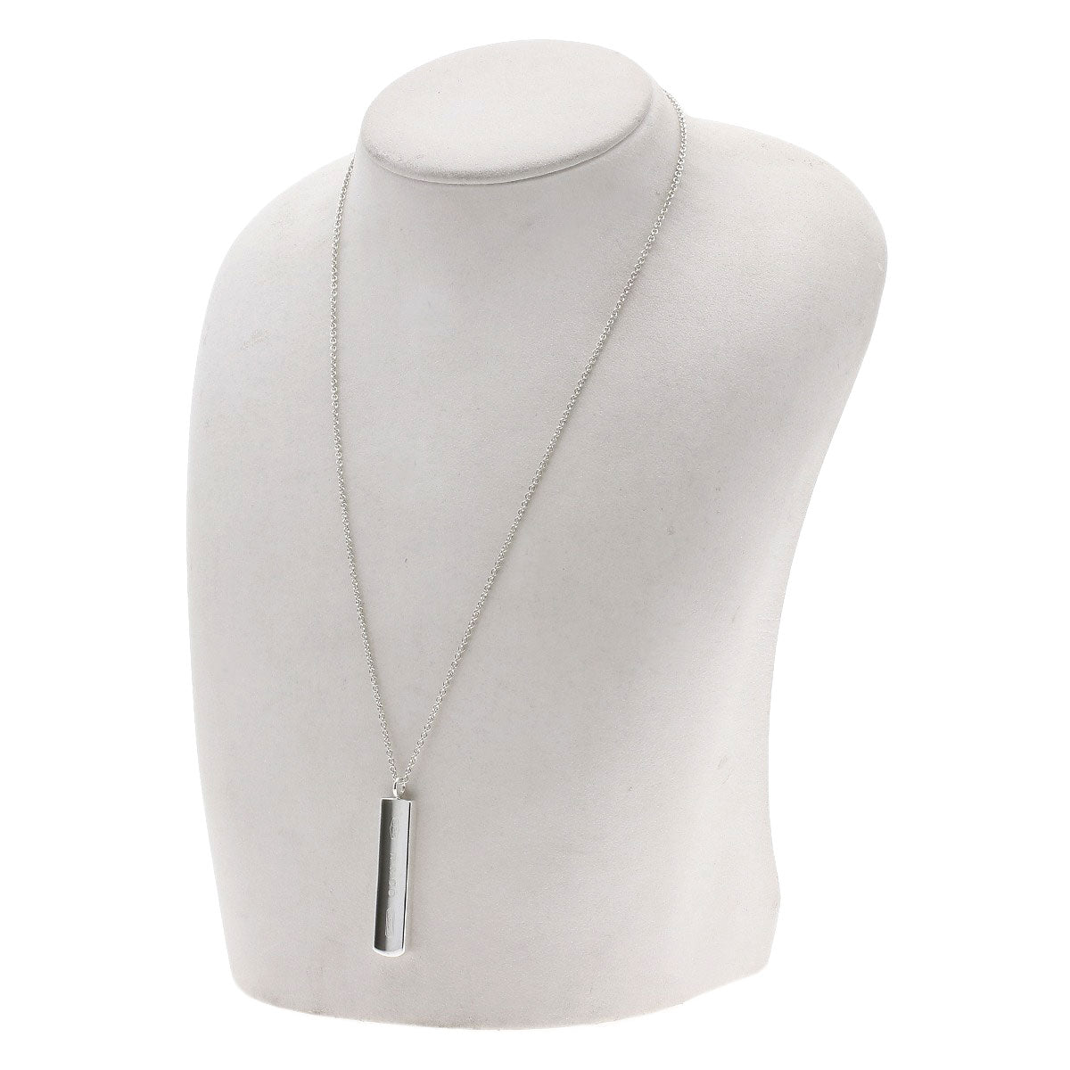 TIFFANY&Co. 1837 bar Necklace Silver Ladies [Used]