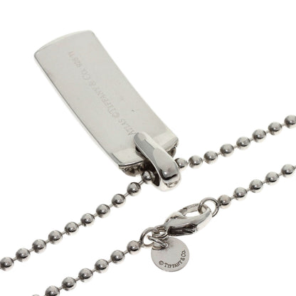 TIFFANY&Co. Atlas plate Necklace Silver TitaniumLadies [Used]