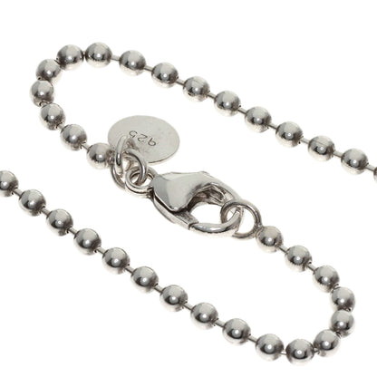 TIFFANY&Co. Atlas plate Necklace Silver TitaniumLadies [Used]