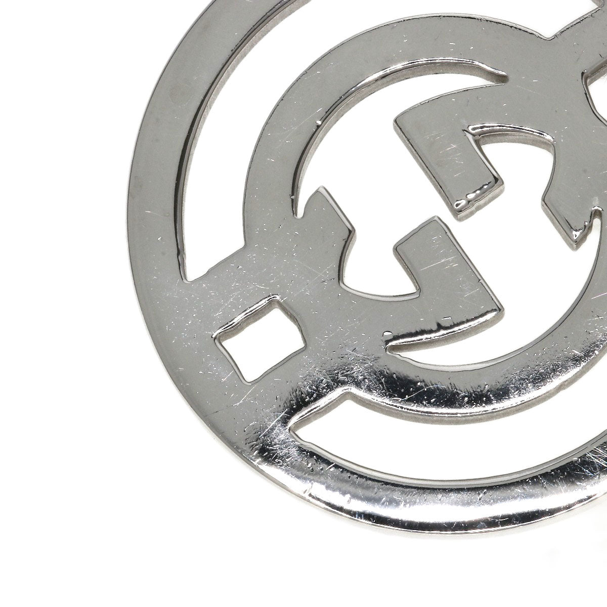 GUCCI Interlocking Necklace Silver Ladies [Used]