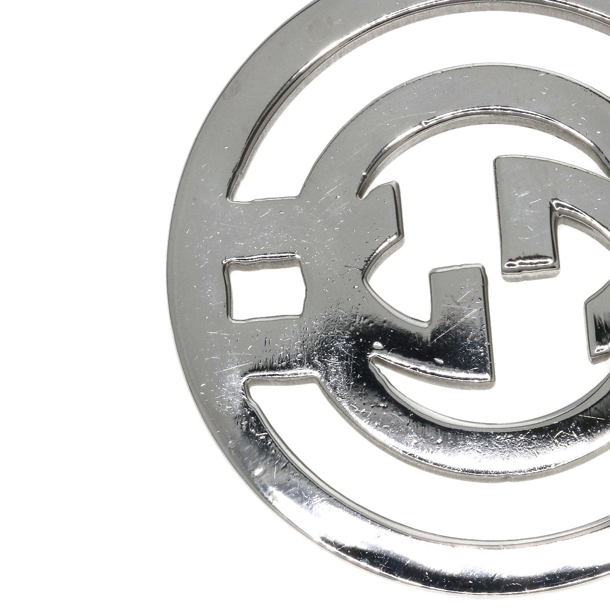 GUCCI Interlocking Necklace Silver Ladies [Used]