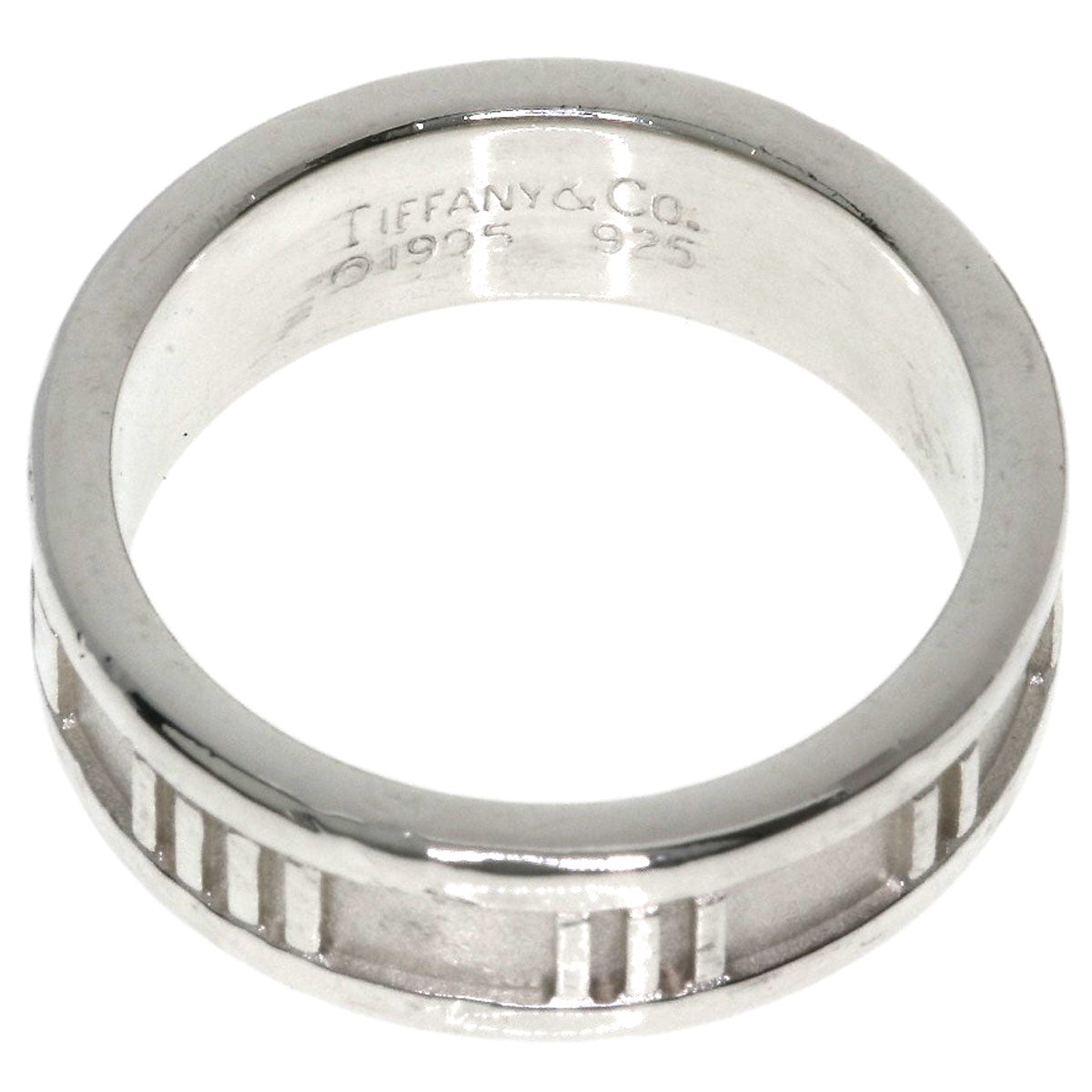 TIFFANY&Co. Atlas Ring Silver Ladies [Used]
