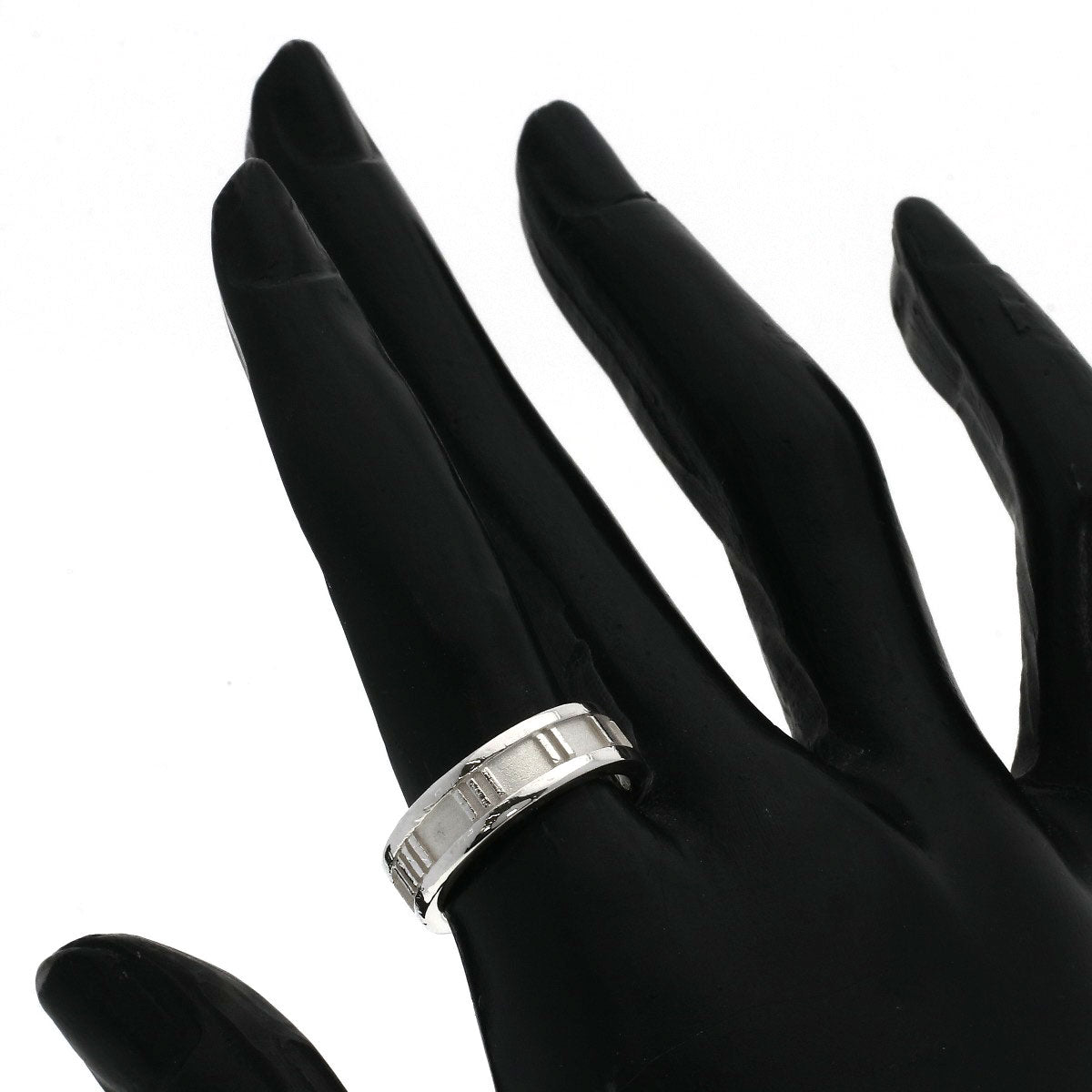 TIFFANY&Co. Atlas Ring Silver Ladies [Used]