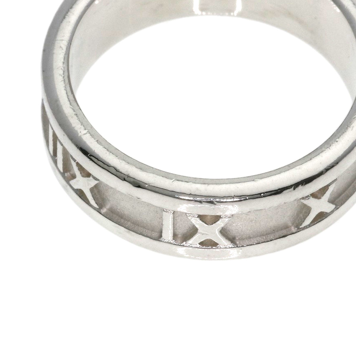 TIFFANY&Co. Atlas Ring Silver Ladies [Used]