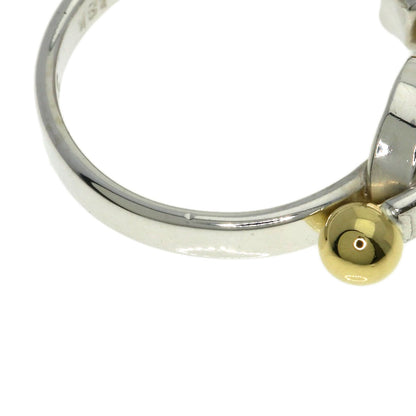 TIFFANY&Co. Flat Wire Ring Silver 18K Yellow GoldLadies [Used]