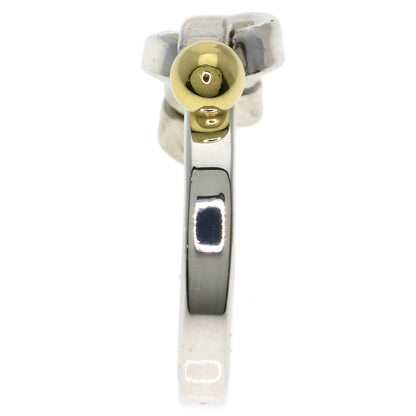 TIFFANY&Co. Flat Wire Ring Silver 18K Yellow GoldLadies [Used]