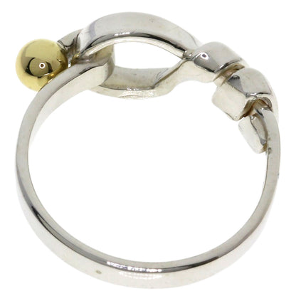 TIFFANY&Co. Flat Wire Ring Silver 18K Yellow GoldLadies [Used]