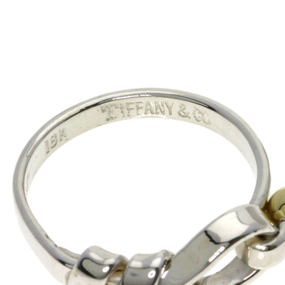 TIFFANY&Co. Flat Wire Ring Silver 18K Yellow GoldLadies [Used]