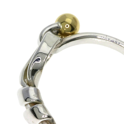 TIFFANY&Co. Flat Wire Ring Silver 18K Yellow GoldLadies [Used]