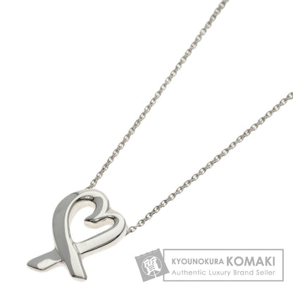 TIFFANY&Co. Loving heart Necklace Silver Ladies [Used]