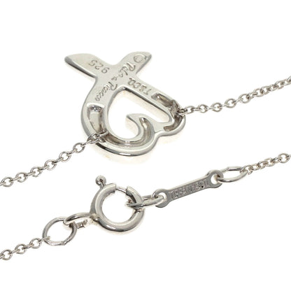 TIFFANY&Co. Loving heart Necklace Silver Ladies [Used]
