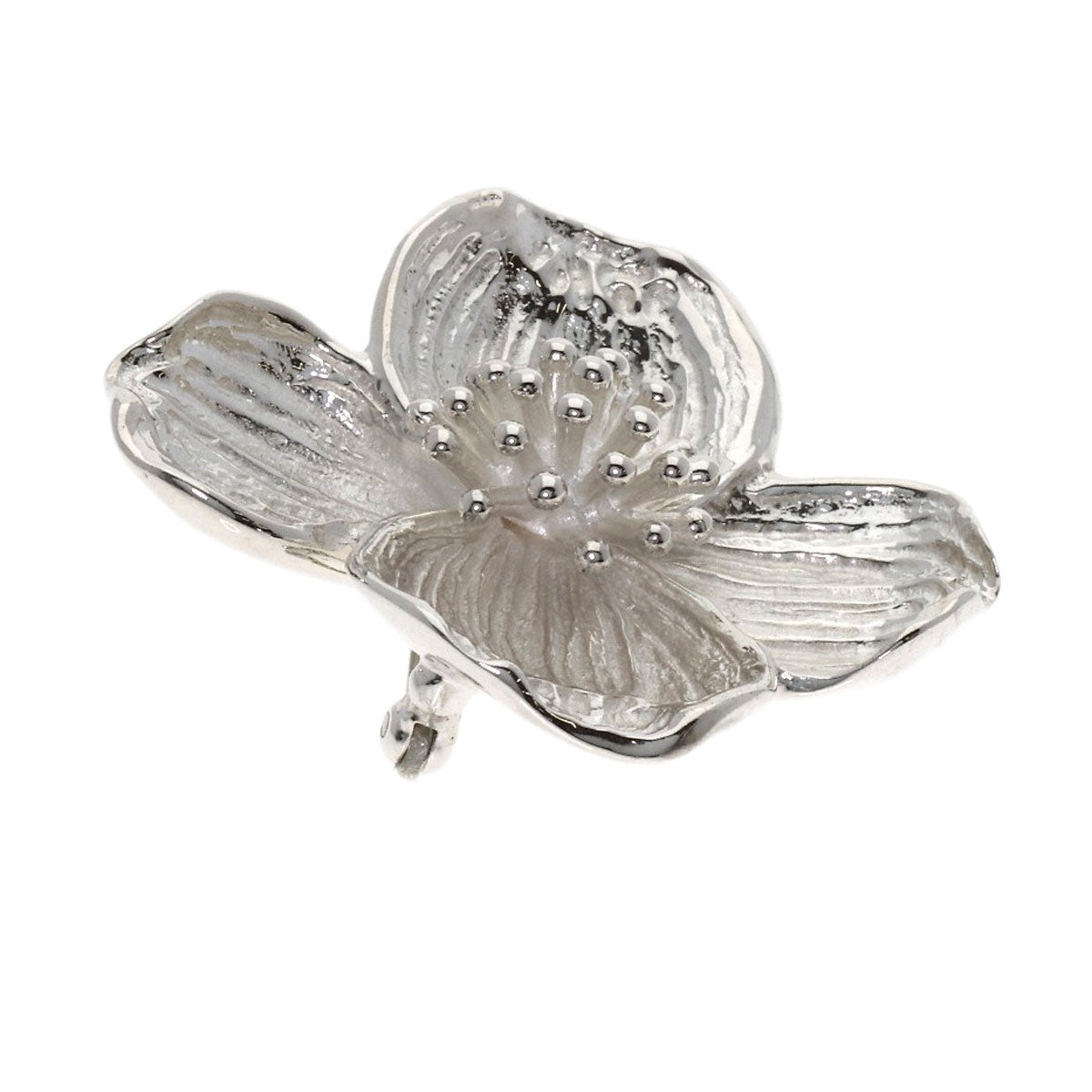 TIFFANY&Co. Dogwood Flower Brooch Silver Ladies [Used]