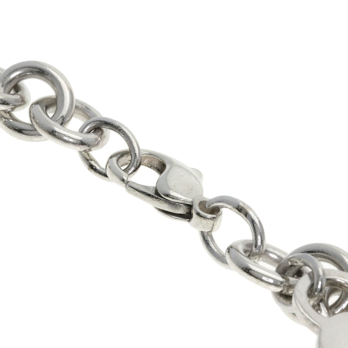 TIFFANY&Co. Heart tag Bracelet Silver Ladies [Used]