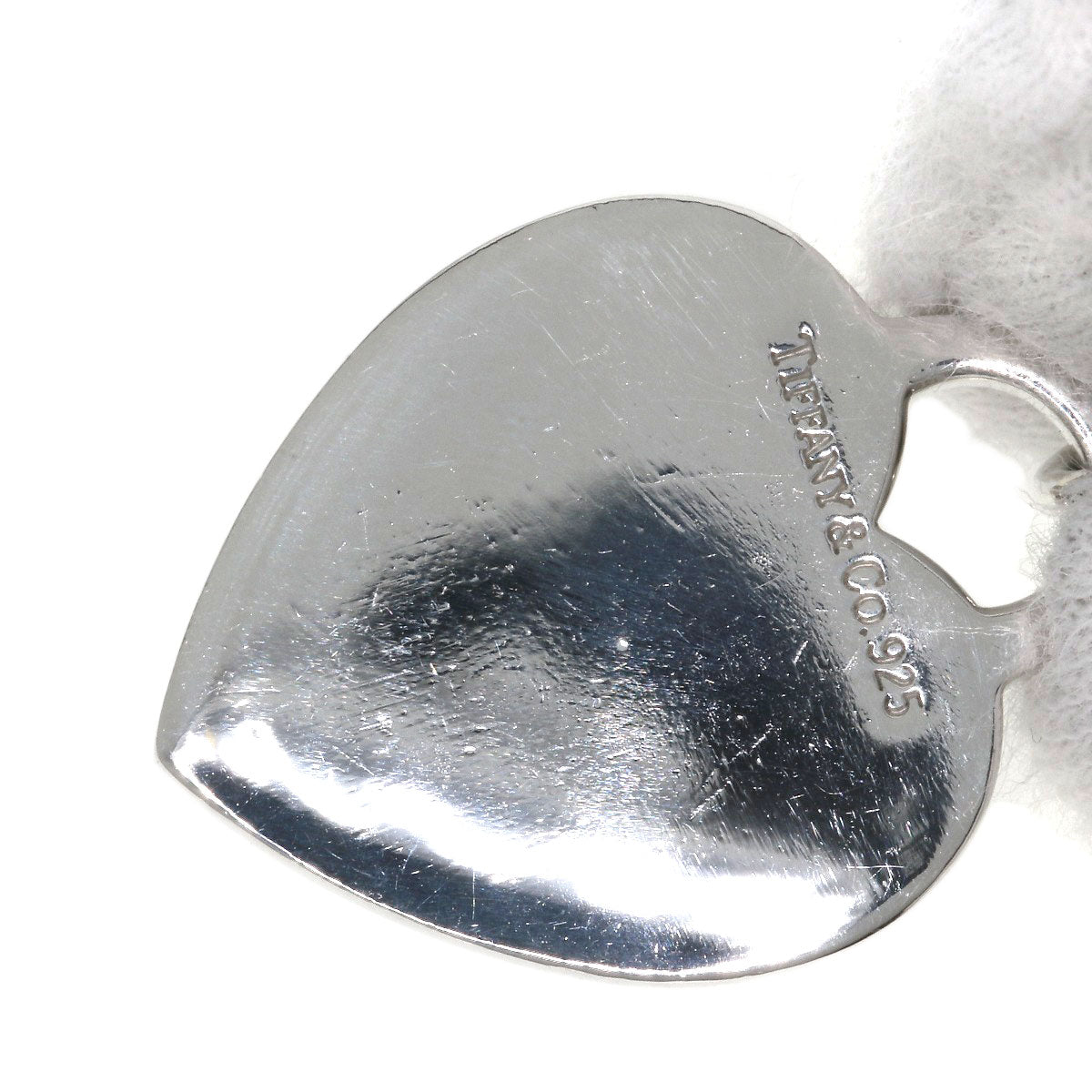 TIFFANY&Co. Heart tag Bracelet Silver Ladies [Used]