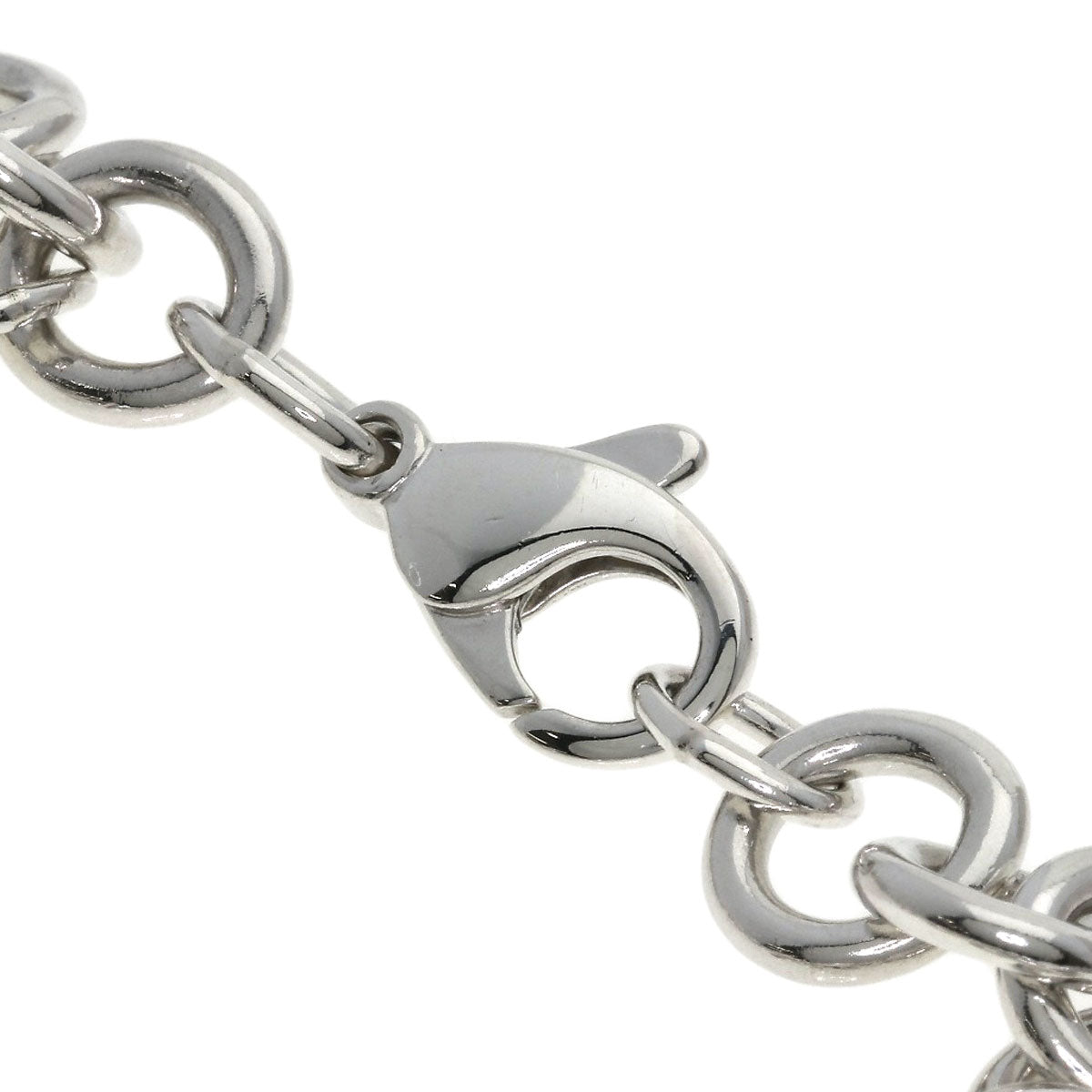 TIFFANY&Co. Round tags Bracelet Silver Ladies [Used]