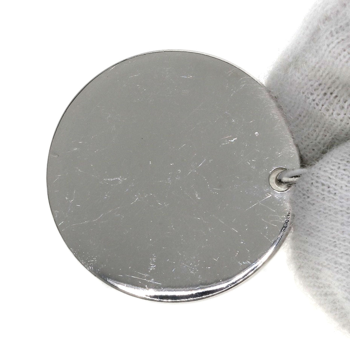 TIFFANY&Co. Round tags Bracelet Silver Ladies [Used]