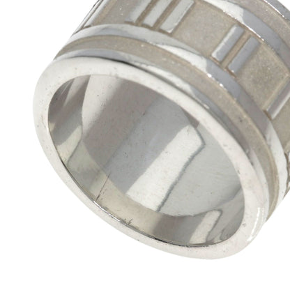 TIFFANY&Co. Atlas wide Ring Silver Ladies [Used]