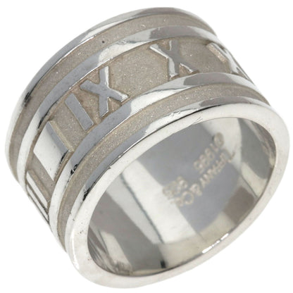 TIFFANY&Co. Atlas wide Ring Silver Ladies [Used]
