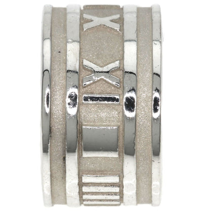 TIFFANY&Co. Atlas wide Ring Silver Ladies [Used]