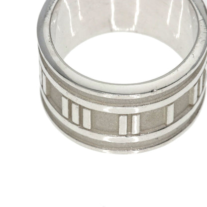 TIFFANY&Co. Atlas wide Ring Silver Ladies [Used]