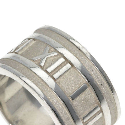 TIFFANY&Co. Atlas wide Ring Silver Ladies [Used]