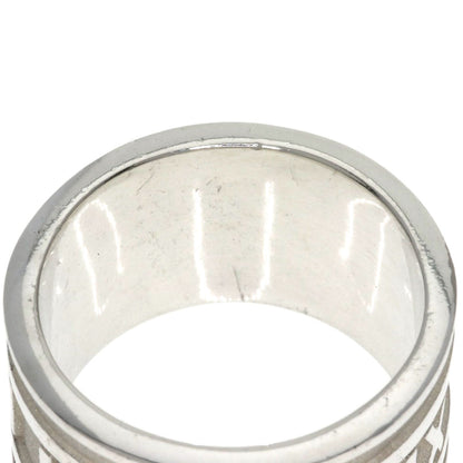 TIFFANY&Co. Atlas wide Ring Silver Ladies [Used]
