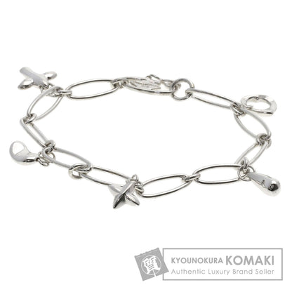 TIFFANY&Co. Elsa Peretti 5 Charm Bracelet Silver Ladies [Used]