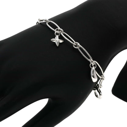 TIFFANY&Co. Elsa Peretti 5 Charm Bracelet Silver Ladies [Used]