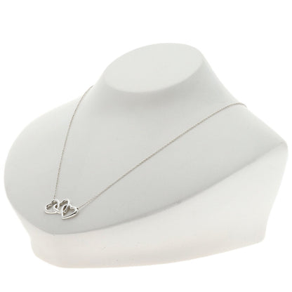 TIFFANY&Co. Triple heart Necklace Silver Ladies [Used]