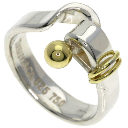 TIFFANY&Co. Hook & Eye Ring Silver 18K Yellow GoldLadies [Used]