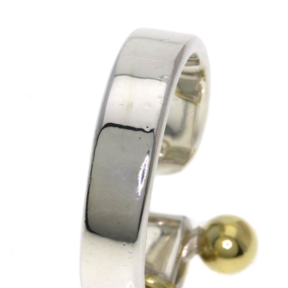 TIFFANY&Co. Hook & Eye Ring Silver 18K Yellow GoldLadies [Used]