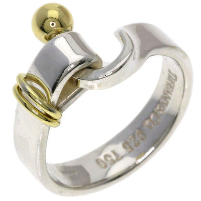 TIFFANY&Co. Hook & Eye Ring Silver 18K Yellow GoldLadies [Used]