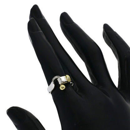 TIFFANY&Co. Hook & Eye Ring Silver 18K Yellow GoldLadies [Used]