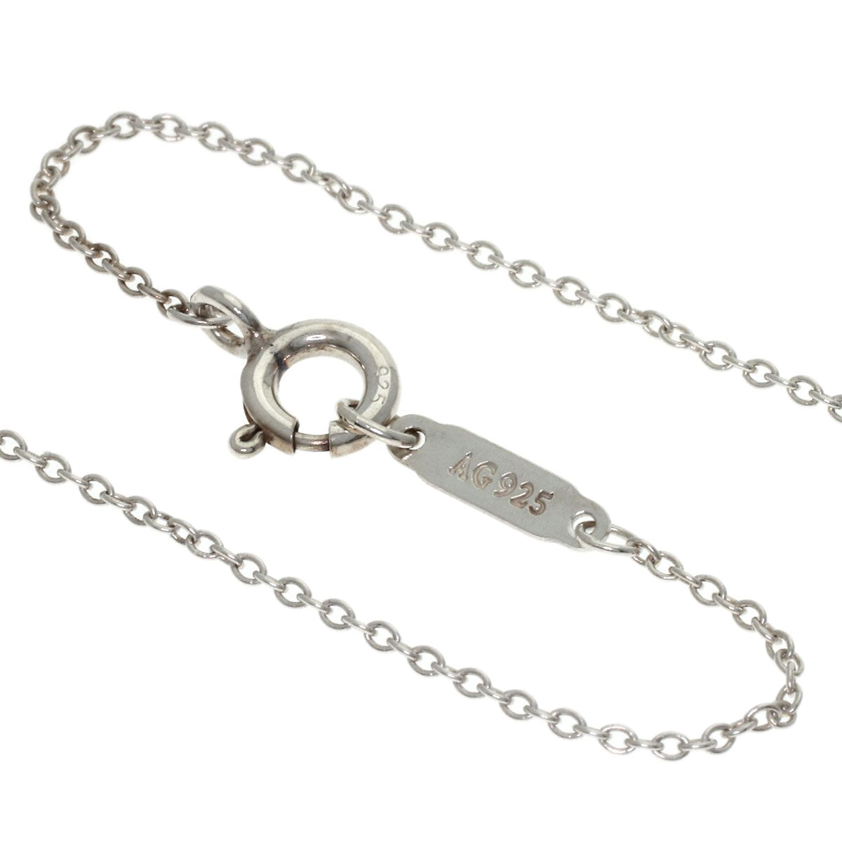 TIFFANY&Co. Party Hat Enamel Necklace Silver Ladies [Used]