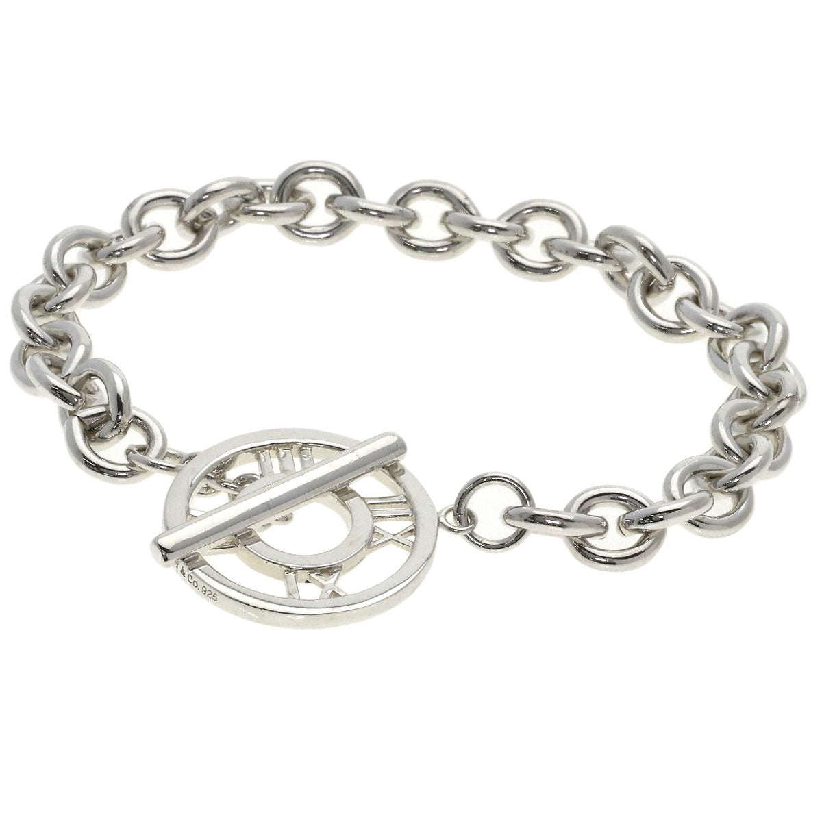 TIFFANY&Co. Atlas Toggle Bracelet Silver Ladies [Used]