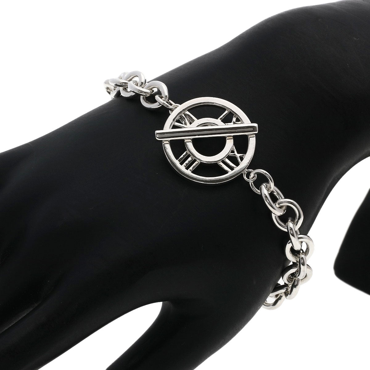 TIFFANY&Co. Atlas Toggle Bracelet Silver Ladies [Used]