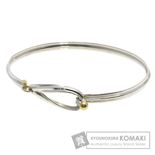 TIFFANY&Co. Hook & Eye Bracelet Silver 18K Yellow GoldLadies [Used]