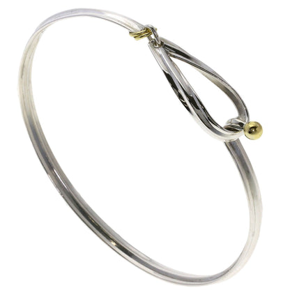 TIFFANY&Co. Hook & Eye Bracelet Silver 18K Yellow GoldLadies [Used]