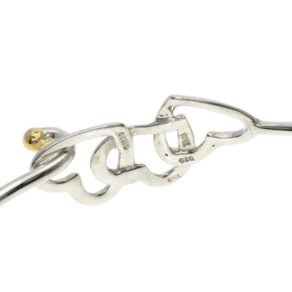 TIFFANY&Co. Triple heart Bracelet Silver 18K Yellow GoldLadies [Used]