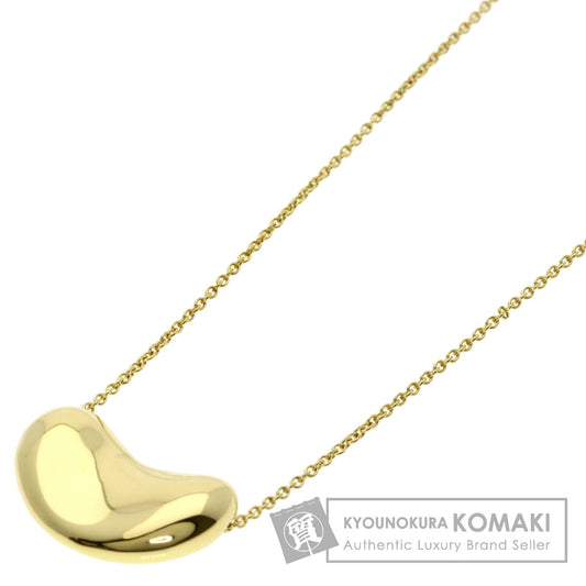 TIFFANY&Co. Bean Necklace K18 Yellow Gold Ladies [Used]
