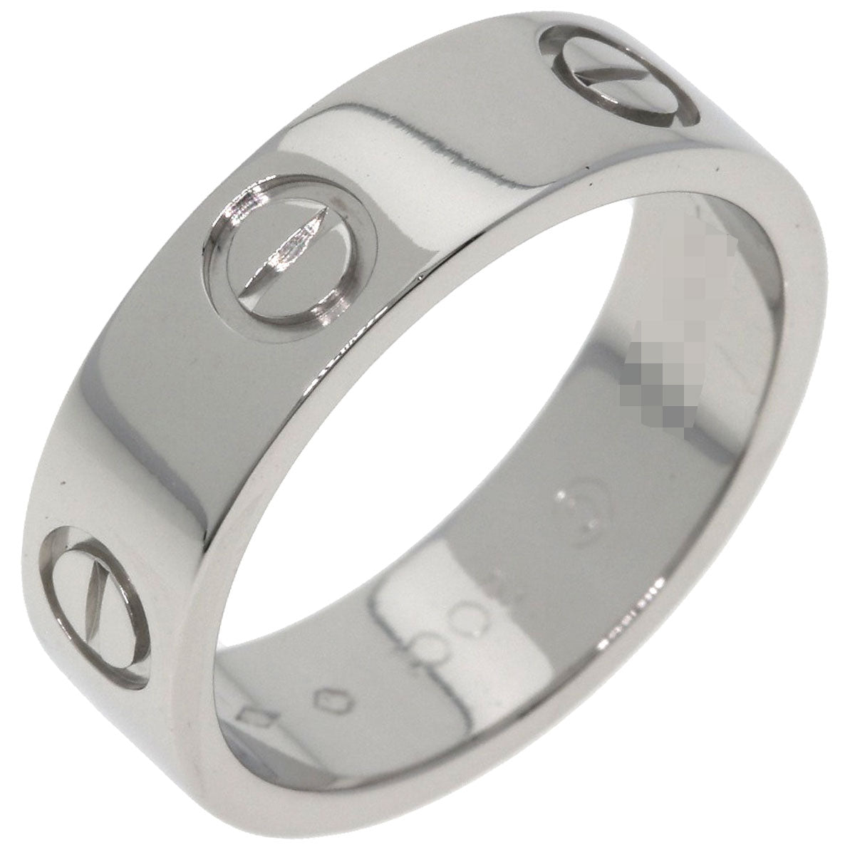 CARTIER love ring #52 Ring Platinum PT950 Ladies [Used]
