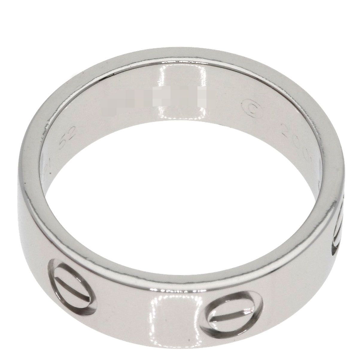 CARTIER love ring #52 Ring Platinum PT950 Ladies [Used]