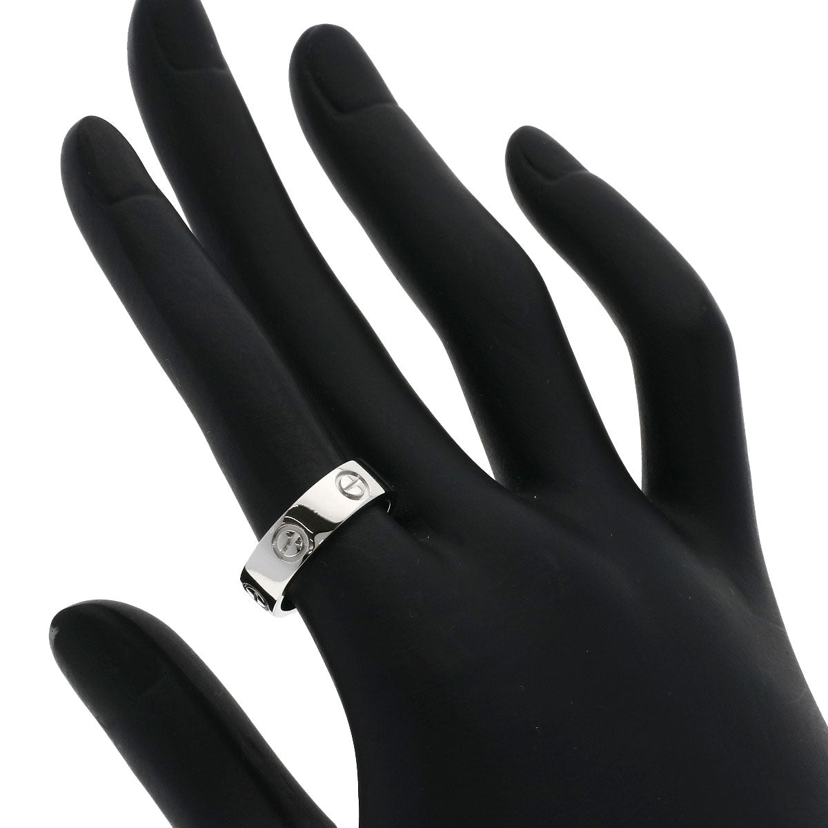 CARTIER love ring #52 Ring Platinum PT950 Ladies [Used]