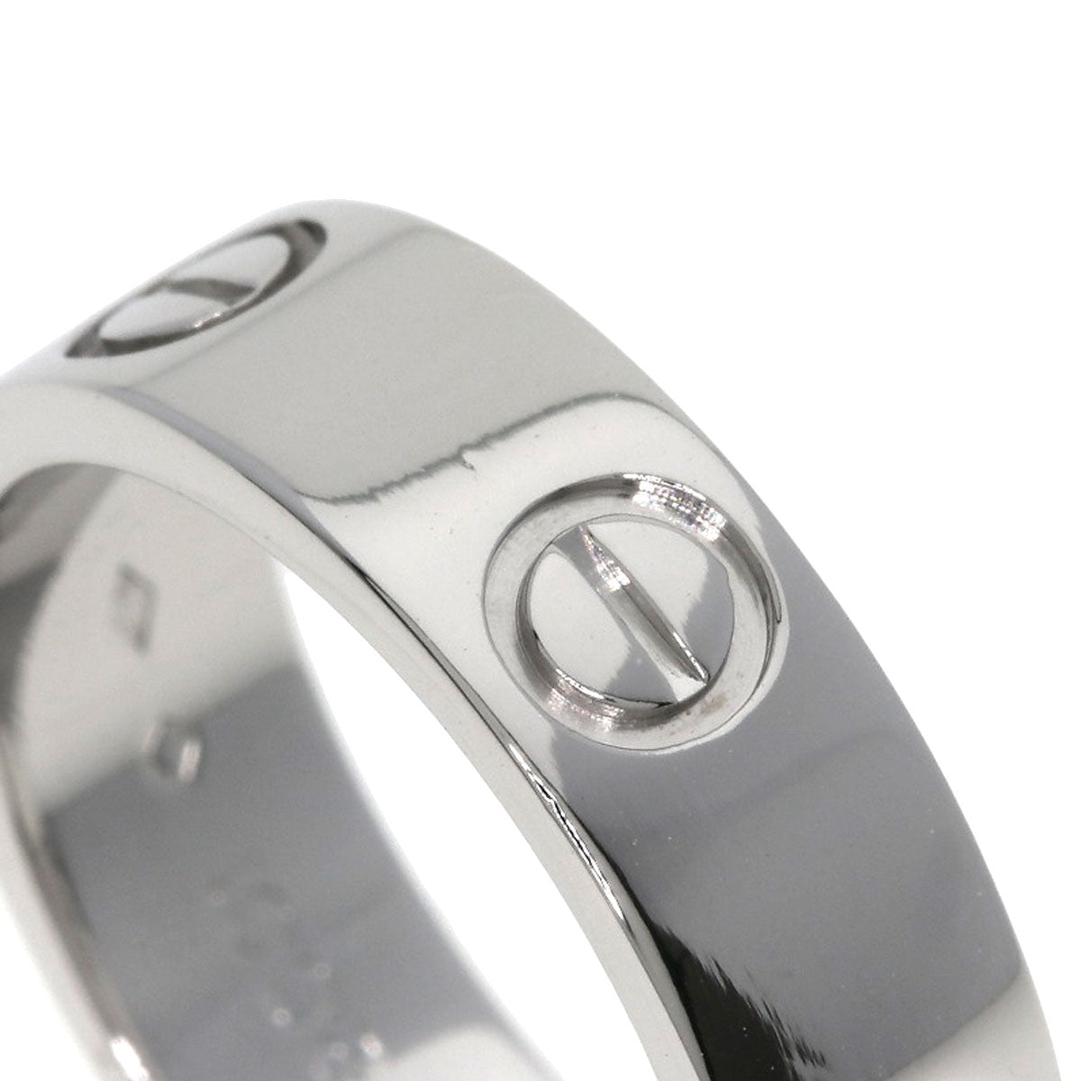 CARTIER love ring #52 Ring Platinum PT950 Ladies [Used]